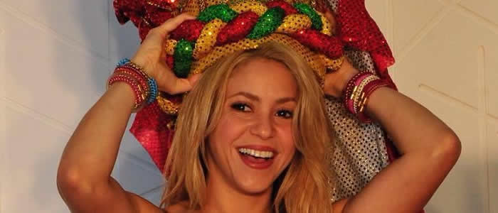 Shakira participa de coletiva de imprensa em Barranquilla