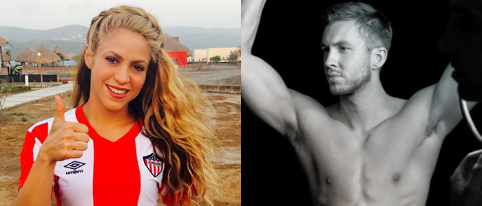 Rumor: Shakira e Calvin Harris trabalhando juntos