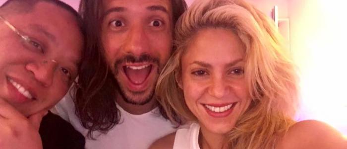 Shakira volta ao estúdio para gravar com vocalista da banda MAGIC!