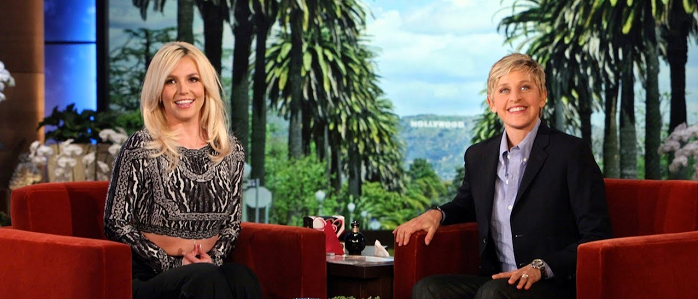 Britney Spears faz referência a Shakira junto com Ellen DeGeneres