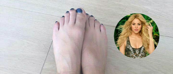 Shakira mostra os “Pies Descalzos” nas redes sociais