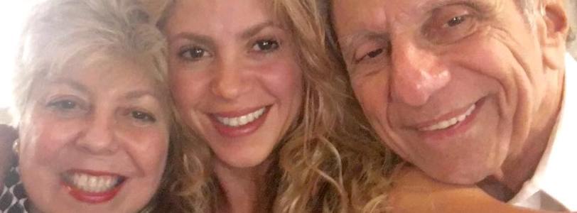 Shakira comemora o 85º aniversário de seu pai William Mebarak Chadid