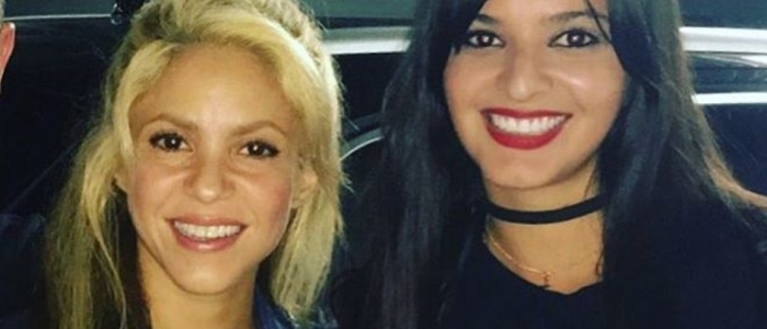 Shakira assiste show de Maluma em Barcelona