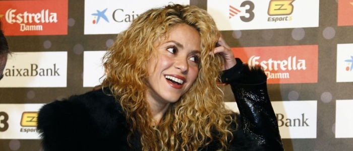 Shakira e suas botas atacam novamente em Barcelona
