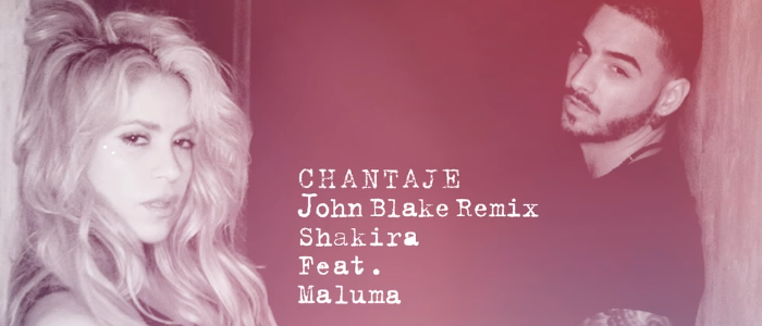 Shakira lança remix oficial de John-Blake para “Chantaje”