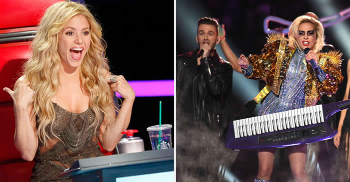 Team Shakira: Ex participante do The Voice brilha no Super Bowl com Lady Gaga