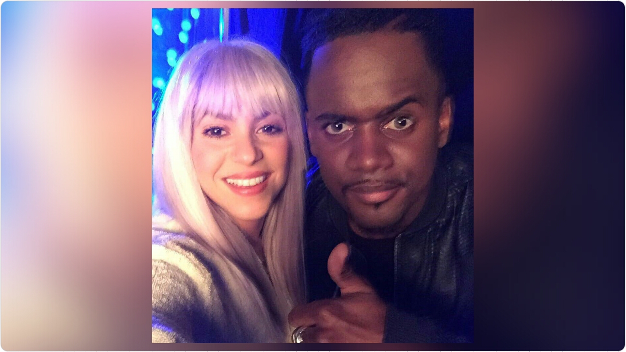 Black M posta foto com Shakira e diz que o clipe de “Comme Moi” está chegando