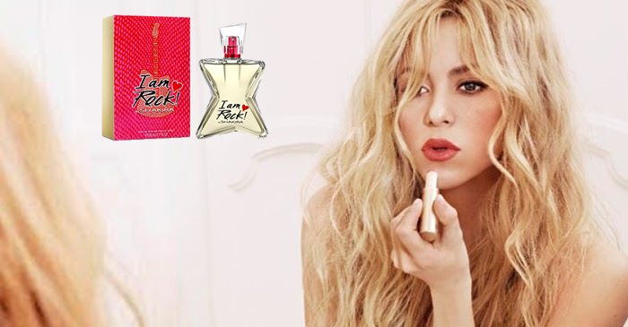 Perfume “I Am Rock! by Shakira” chega ao Brasil por tempo limitado