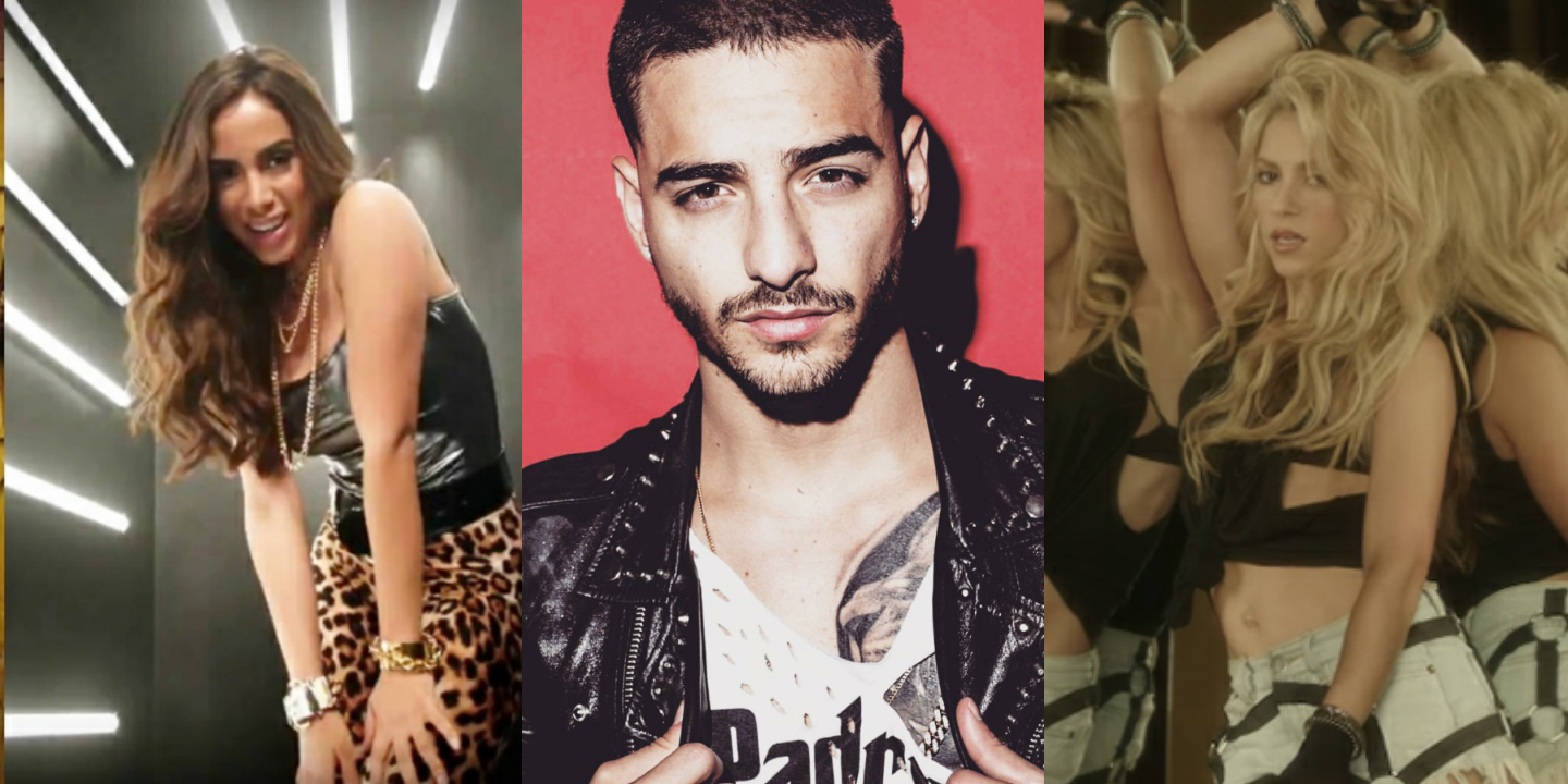 Maluma e Anitta cantam “Chantaje” no programa Música Boa Ao Vivo