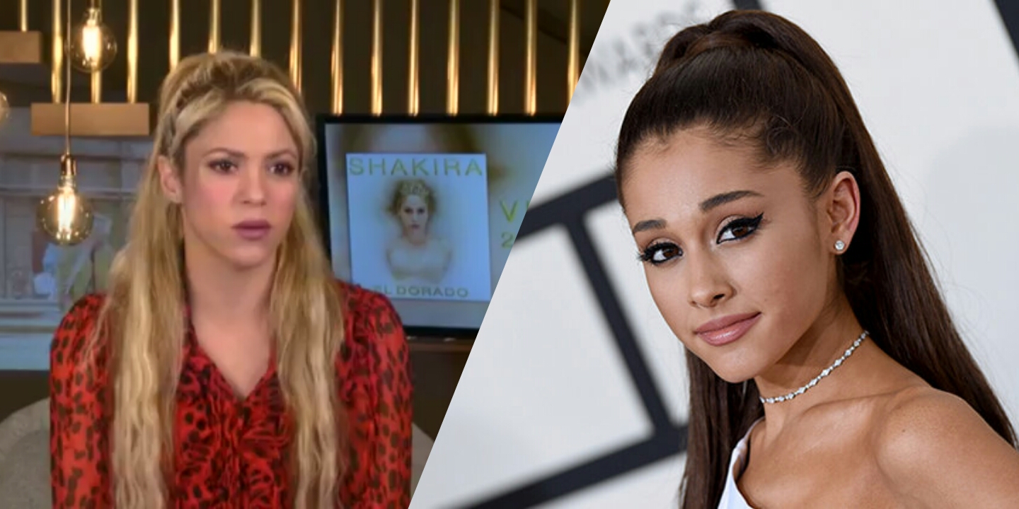 Shakira expressa solidariedade após atentado em show de Ariana Grande