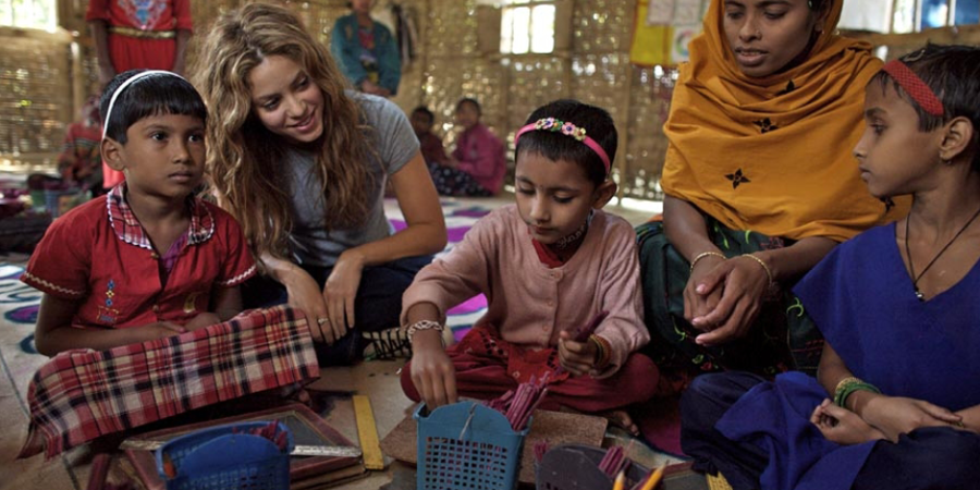 Shakira divulga abaixo assinado em apoio à educação infantil