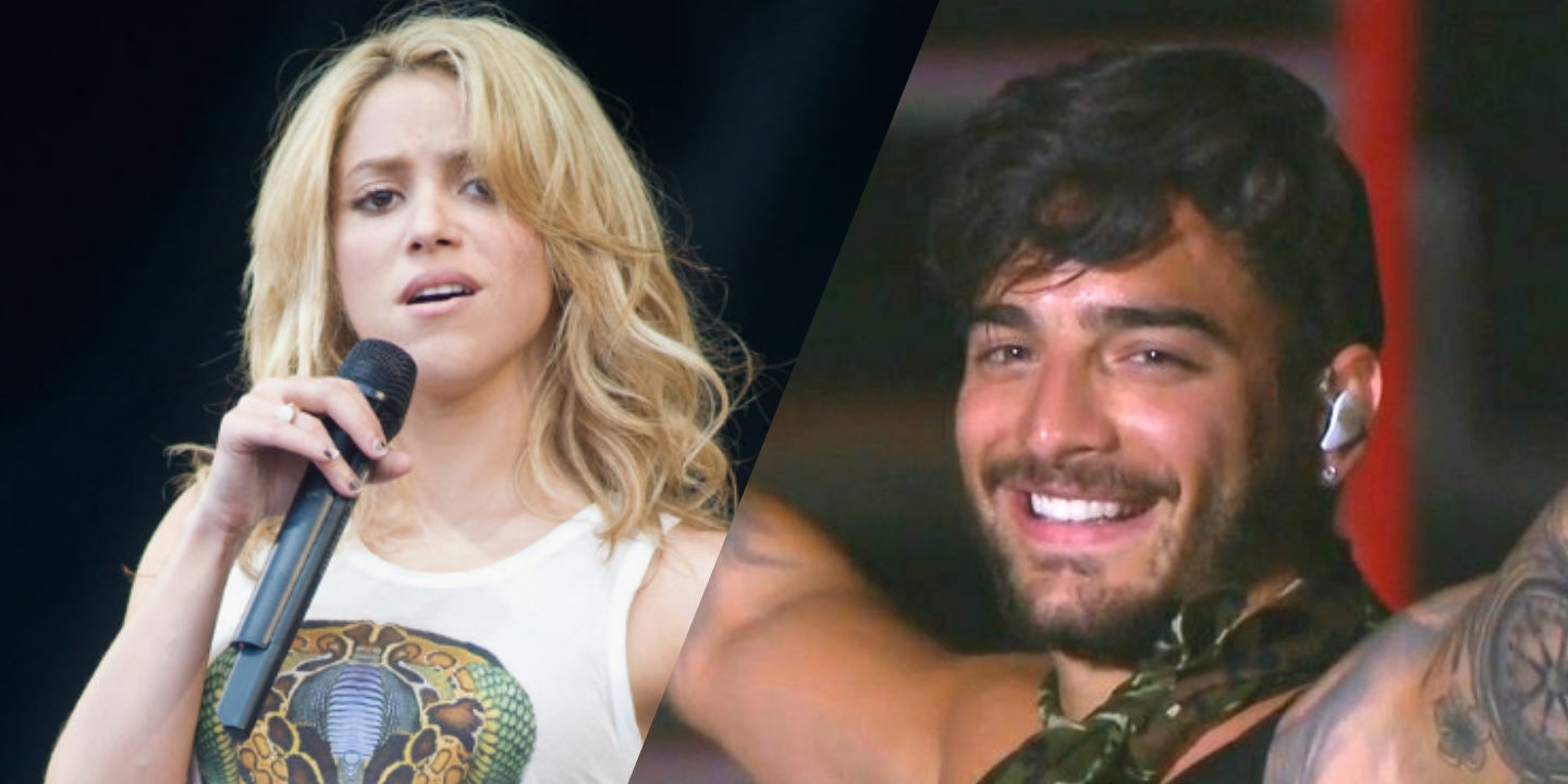 Maluma canta duas de suas colaborações com Shakira durante show em Goiânia