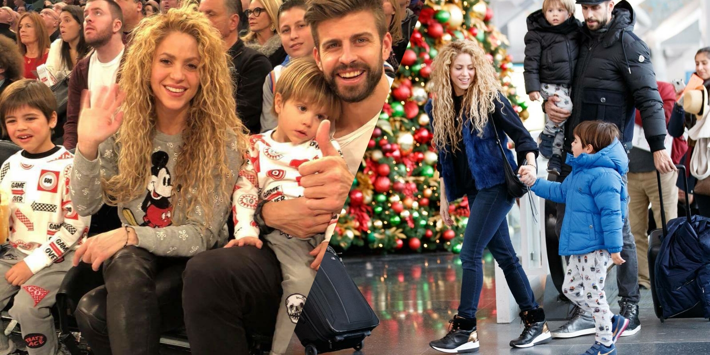 Shakira passa o natal com a família em Nova Iorque e assiste jogo de basquete