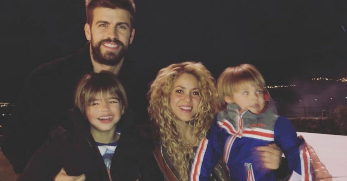 Veja como foi o Réveillon de Shakira e sua família