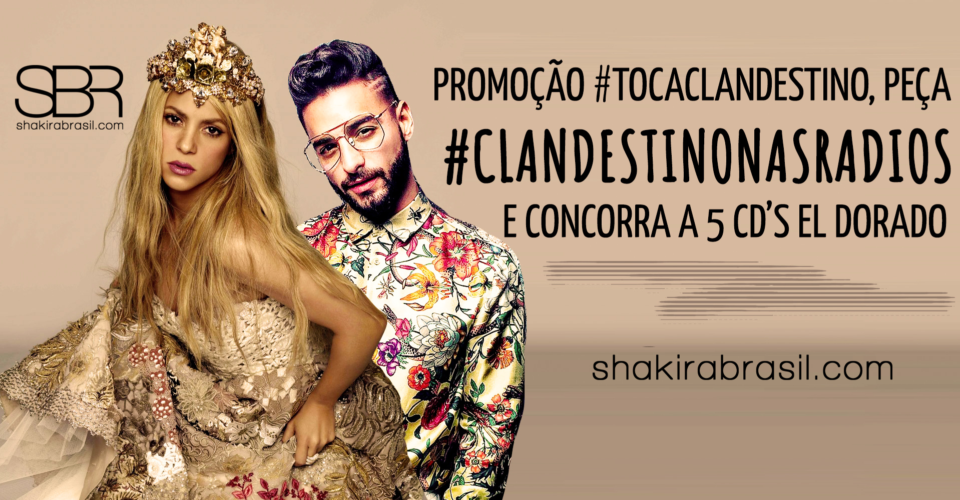 #ClandestinoNasRadios: peça a nova música e concorra a 5 CDs El Dorado