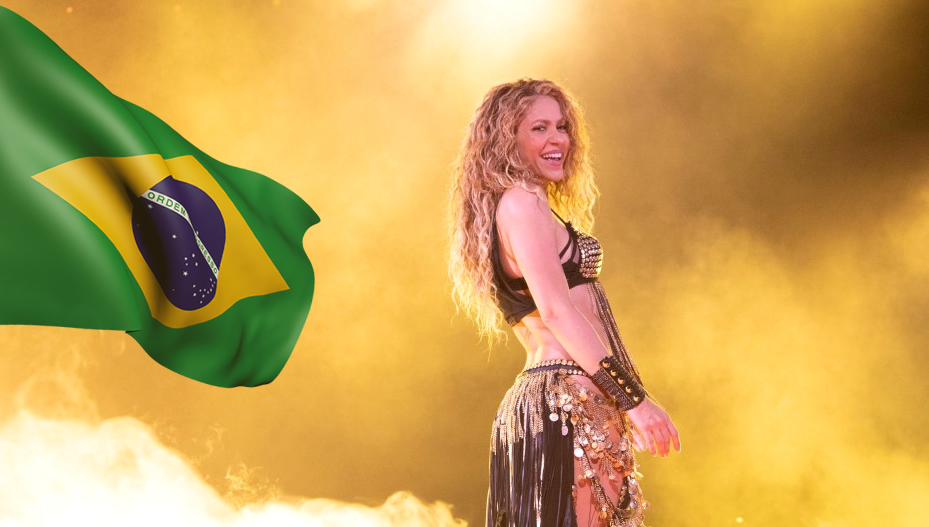 As músicas de Shakira mais tocadas no Brasil