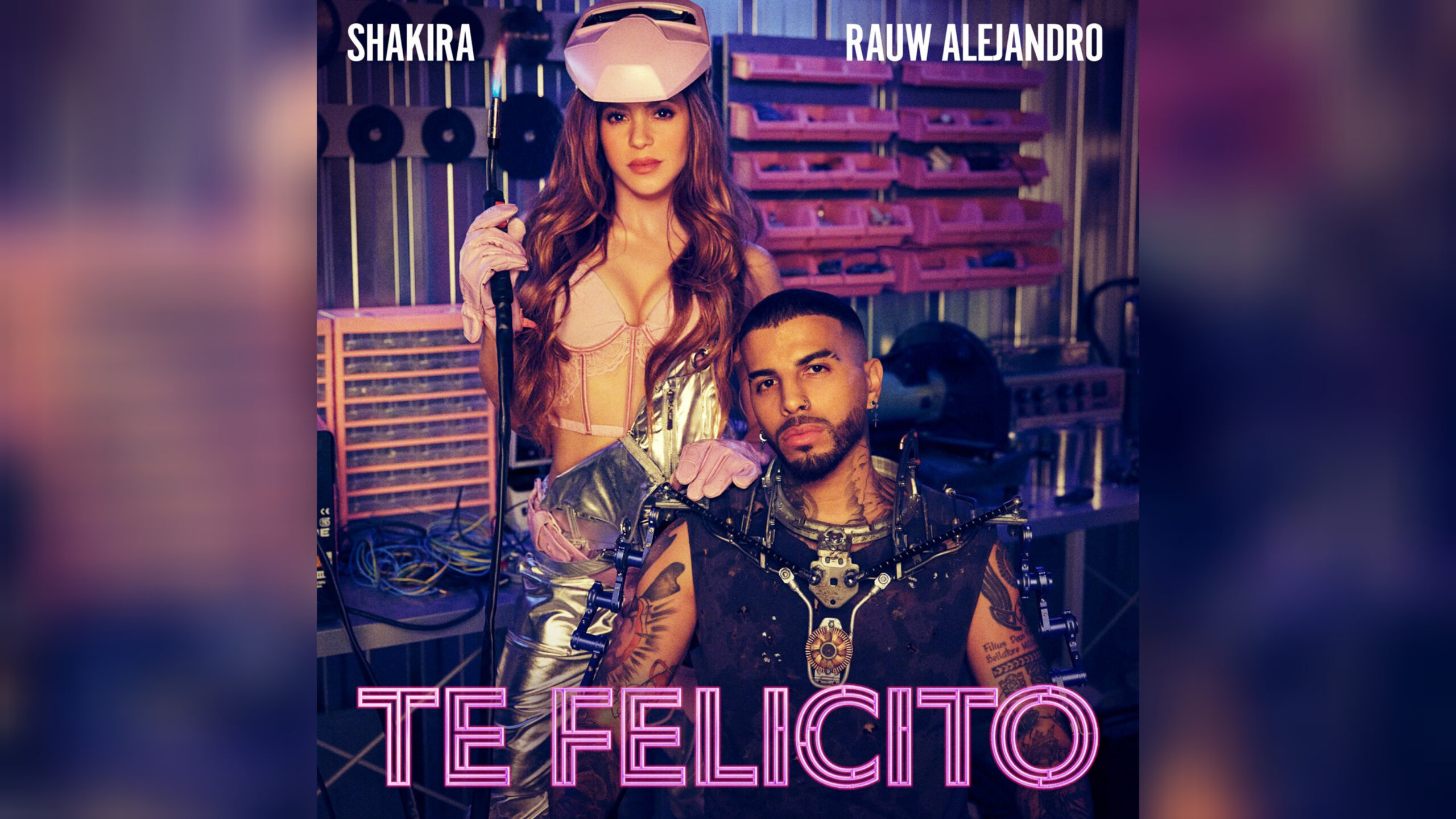 “Te Felicito”: Shakira anuncia novo single com Rauw Alejandro