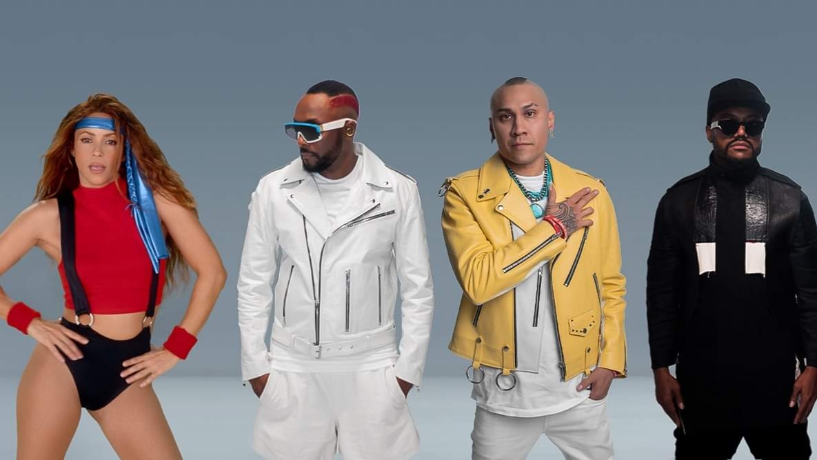 Black Eyed Peas anunciam nova música com Shakira e David Guetta